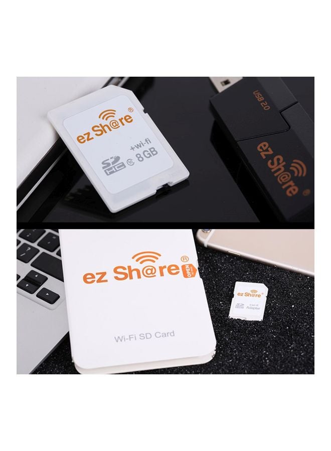 Ez Share WiFi SDHC Class 10 Flash Card White  - Image 2
