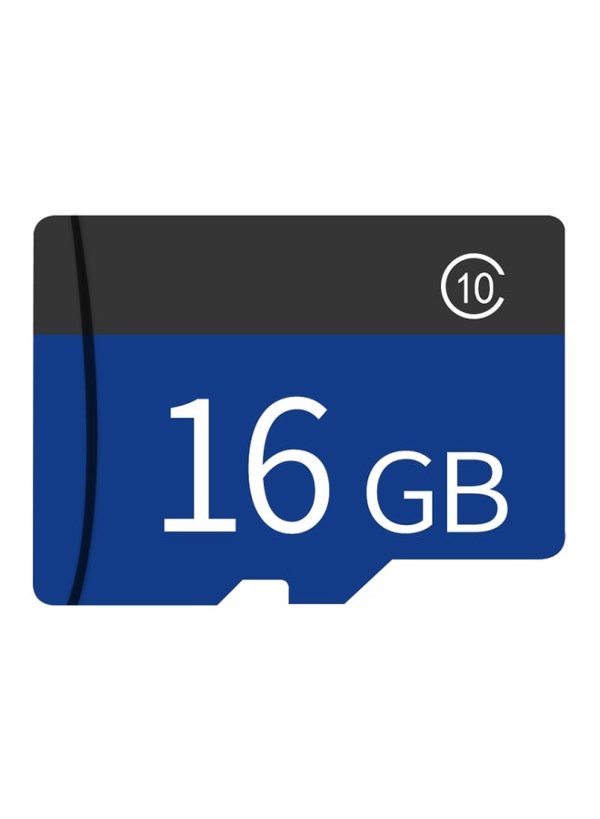 Class 10 MicroSD Memory Card Dark Blue - Image 1