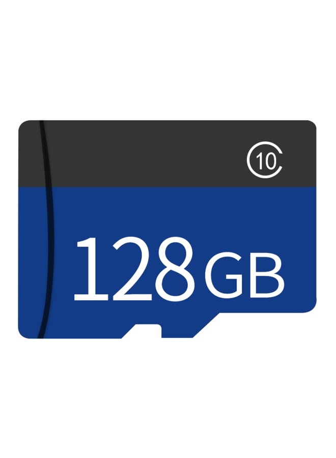 Class 10 MicroSD Memory Card With Adapter Dark Blue - Image 1