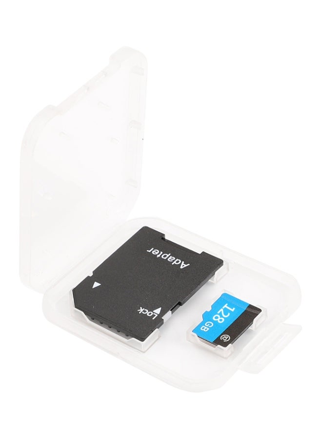 Class 10 MicroSD Memory Card With Adapter Dark Blue - Image 3