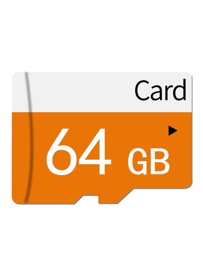 بطاقة ذاكرة مايكرو SD من الفئة 10 برتقالي / أبيض - Image 1