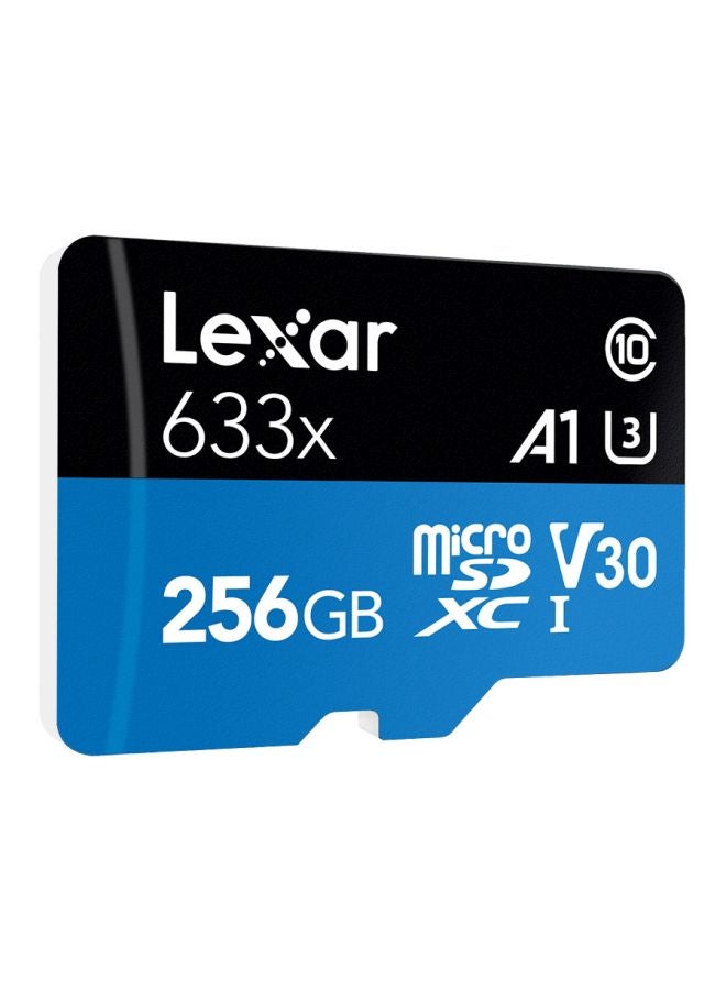 ليكسار - بطاقة ذاكرة ميكرو SDXC طراز 1 633X من الفئة 10 256 GB - Image 1