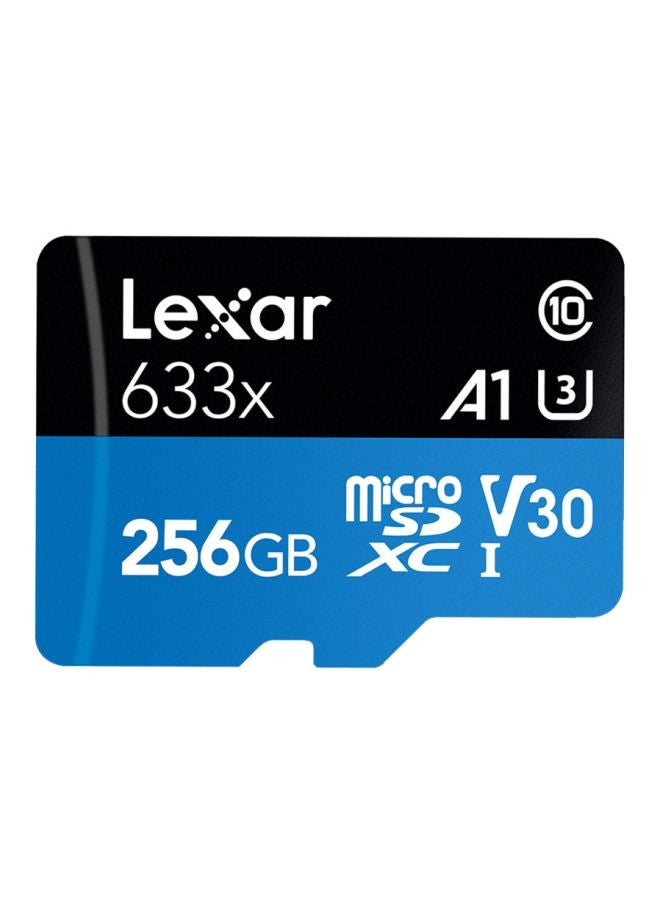 ليكسار - بطاقة ذاكرة ميكرو SDXC طراز 1 633X من الفئة 10 256 GB - Image 1