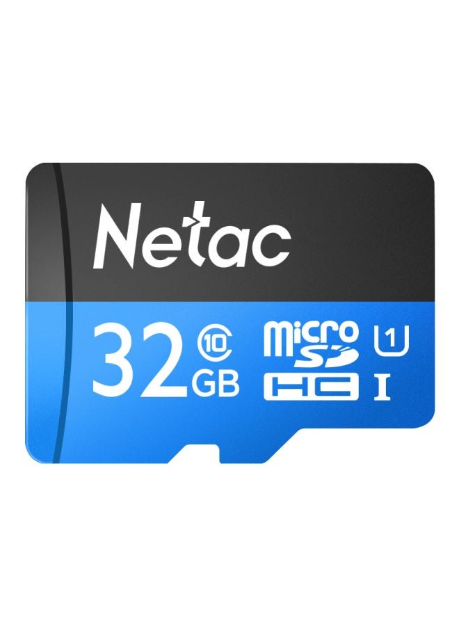 Netac - P500 Micro SDXC 1 Class 10 Memory Card Blue - Image 1