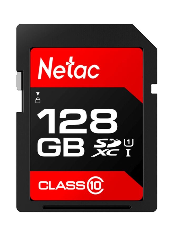 Netac P600 SDXC UHS-I Class 10 Memory Card Red/Black/White  - Image 1