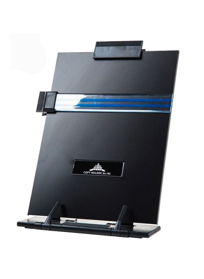 JIELISI Book Holder With Adjustable Positions Black - Image 3