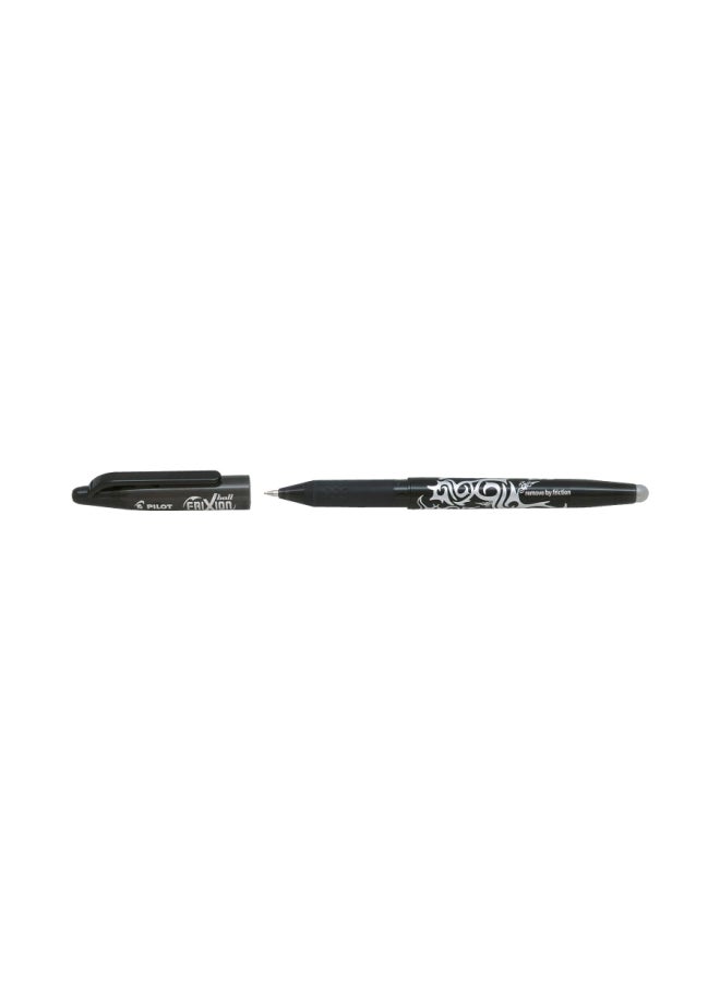 PILOT 12-Piece FriXion Ball Gel Ink Rollerball Pen Black