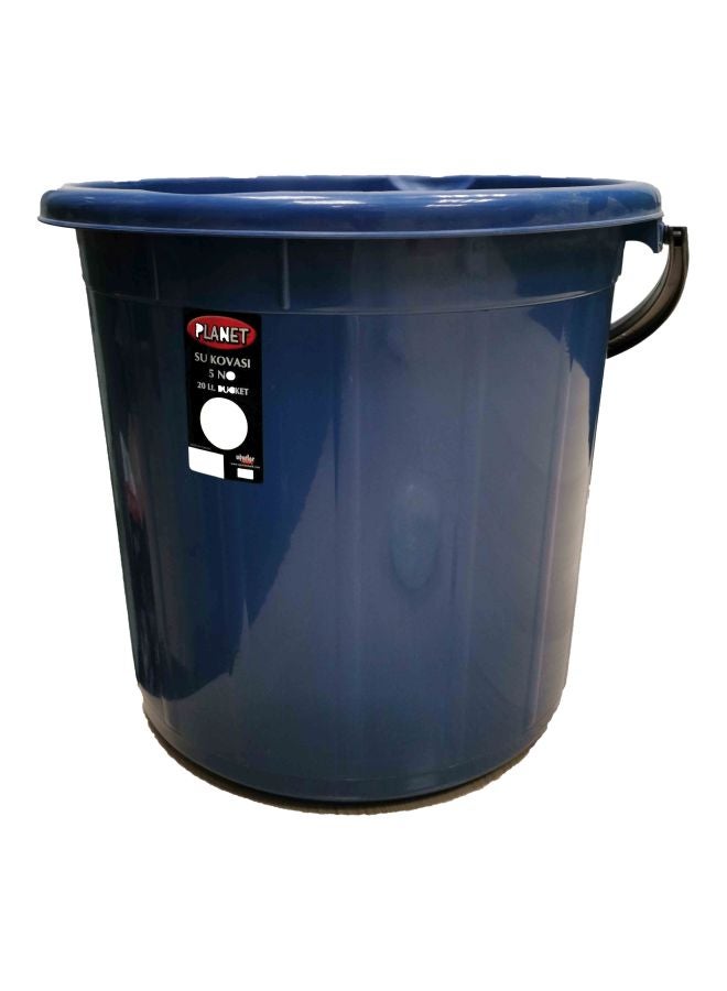 اي كي سي دلو تنظيف أسود/أزرق 27x24x27سم