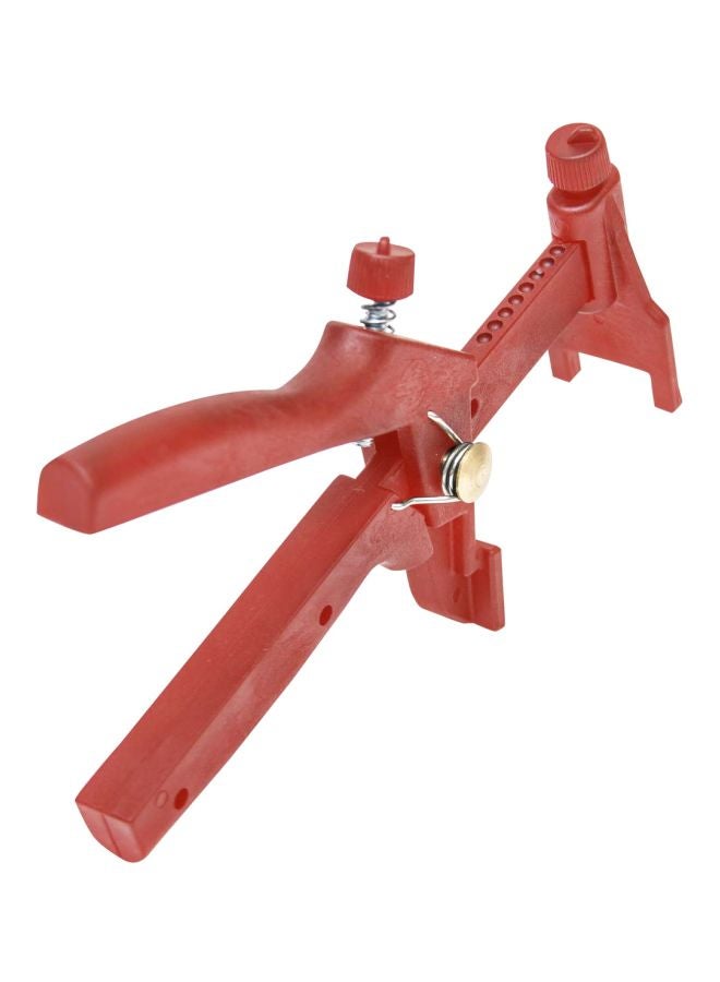 بيورول مجموعة أدوات فاصلة ورافعة للبلاط مصنوعة من البلاستيك، من 100 قطعة أحمر 25سم