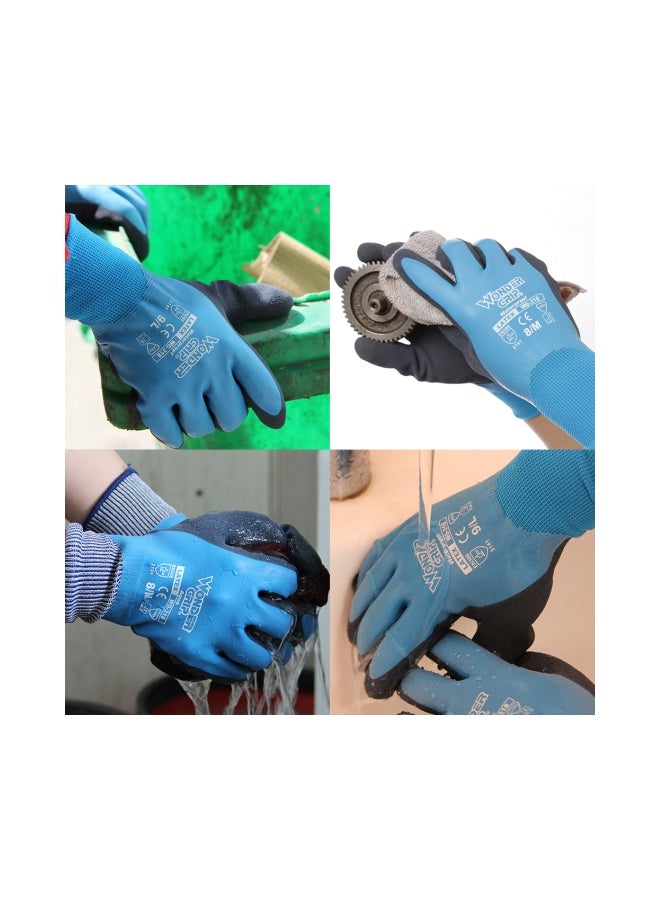 Thermo Plus Double Layered Coldproof Work Gloves Blue 27x15x2cm - v1564819783/N28865628A_4