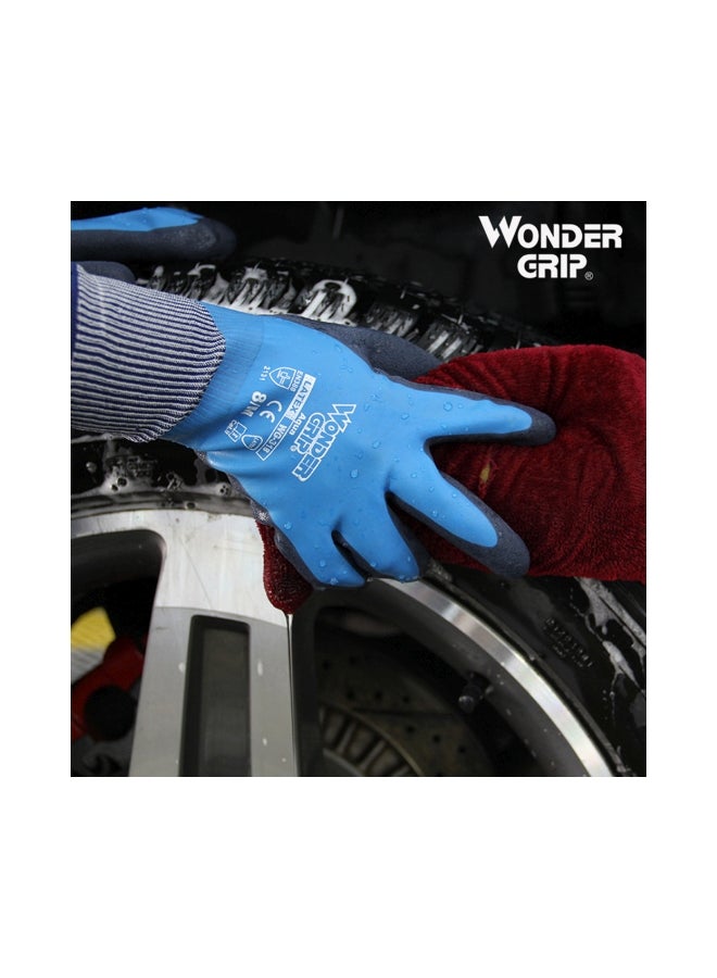 Thermo Plus Double Layered Coldproof Work Gloves Blue 27x15x2cm - v1564819785/N28865628A_2