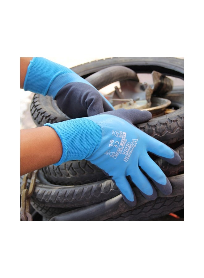 Thermo Plus Double Layered Coldproof Work Gloves Blue 27x15x2cm - v1564819785/N28865628A_3