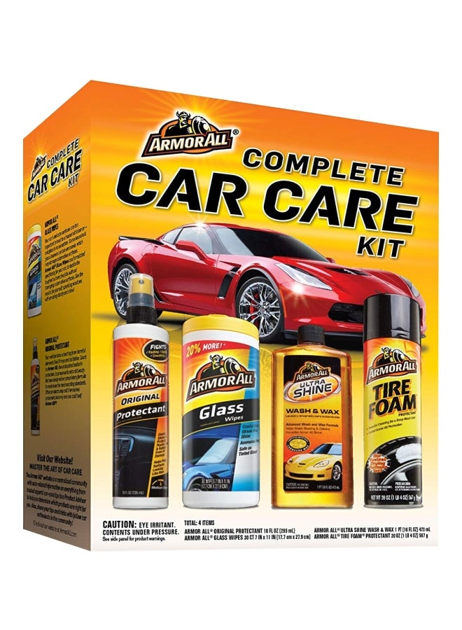 ARMOR ALL 4-Piece Complete Car Care Kit  - Image 1