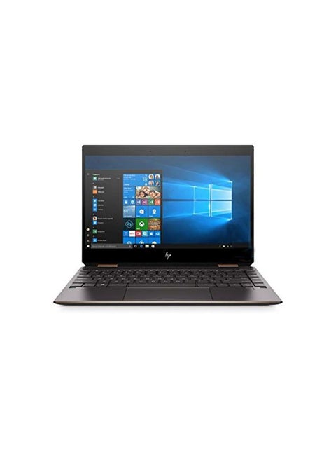 Spectre x360 13-ap0010ne Convertible Laptop With 13.3-Inch Display, Core i7 Processor/16 RAM/512GB SSD/Intel UHD 620 Graphics With English/Arabic Keyboard Dark Ash Silver