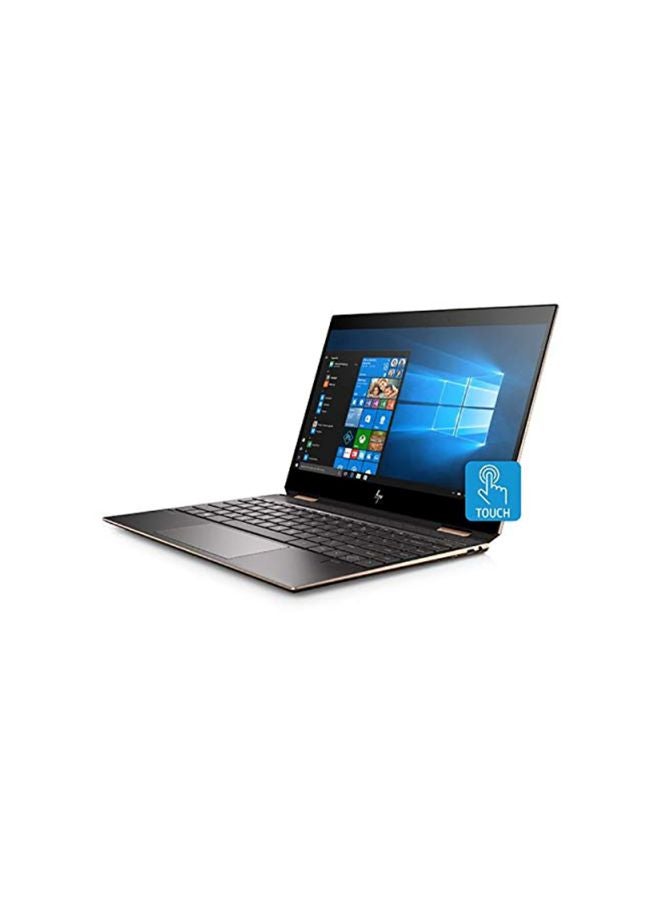 Spectre x360 13-ap0010ne Convertible Laptop With 13.3-Inch Display, Core i7 Processor/16 RAM/512GB SSD/Intel UHD 620 Graphics With English/Arabic Keyboard Dark Ash Silver