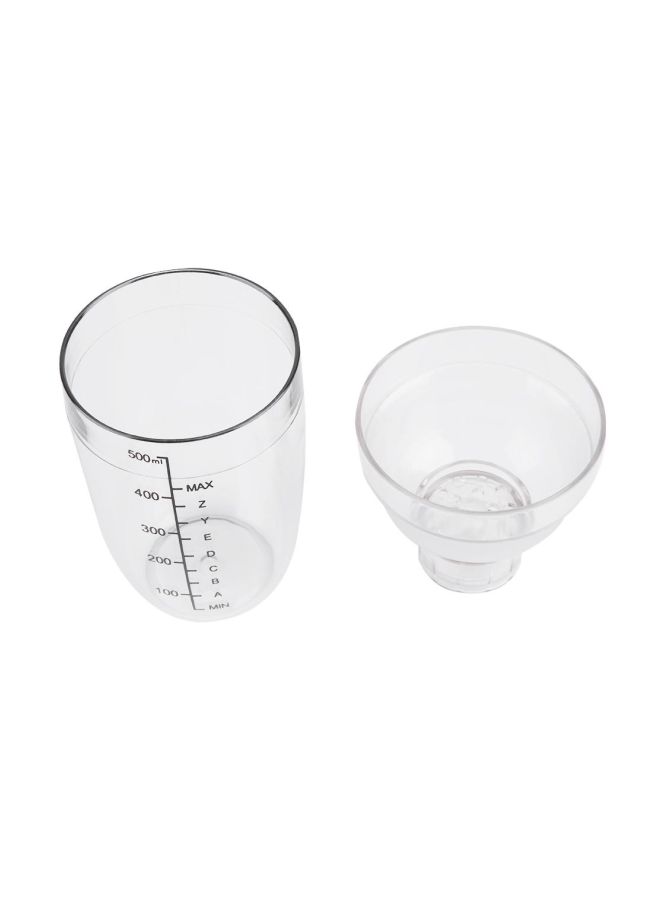 Cocktail Shaker With Scale Bar Tool Clear - Image 2