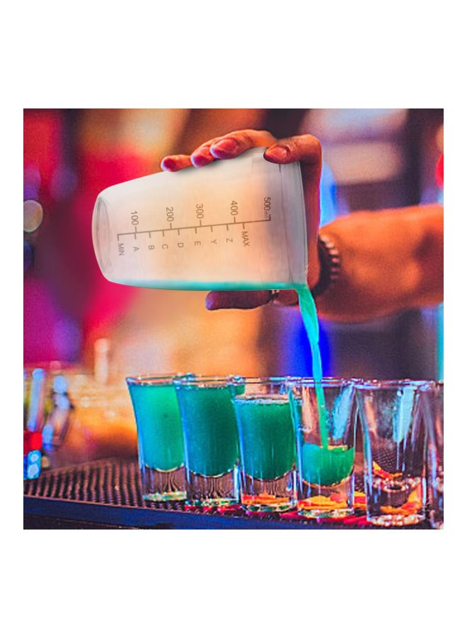 Cocktail Shaker With Scale Bar Tool Clear - Image 4