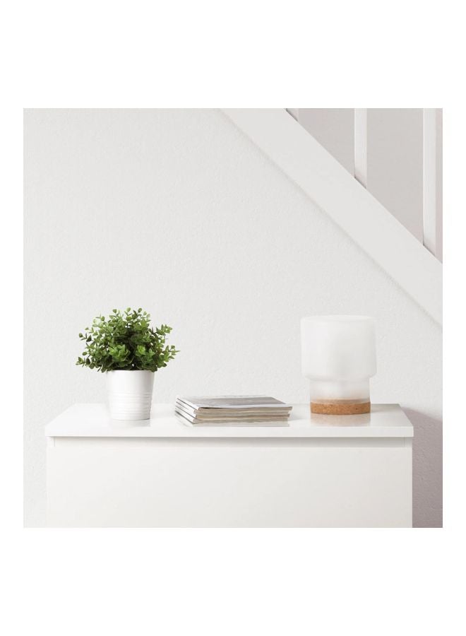 زين هوم زهرة أوريجانو الصناعية بأوراق خضراء مع أصيص أخضر/أسود 22سم - Image 2