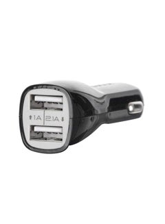 Dual Port Car Charger Black/Grey - v1564829958/N28896461A_1