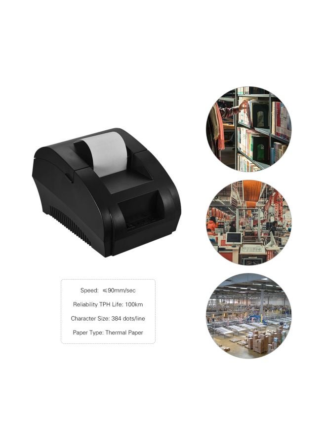 Wireless Receipt Printers Black - Image 3