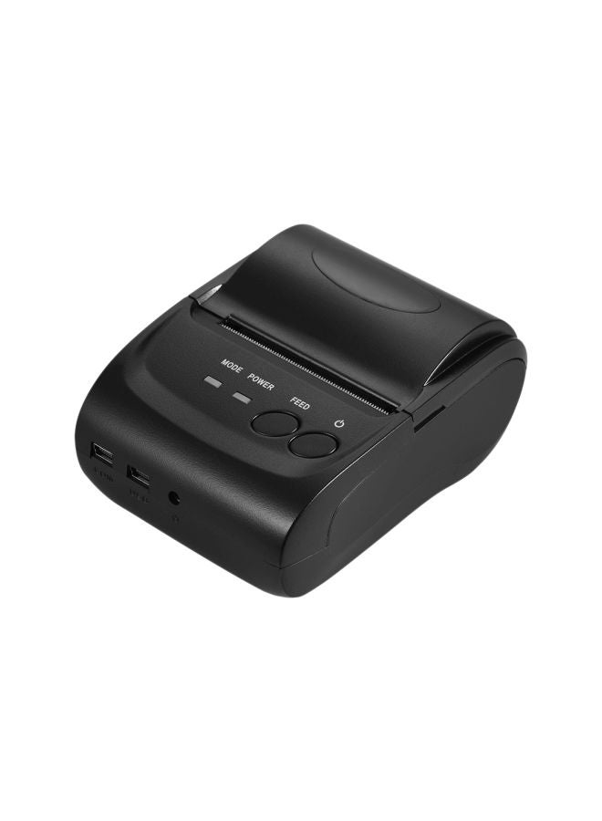 دوكولر طابعة حرارية لاسلكية مزودة بمنفذ USB أسود - Image 5