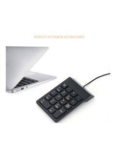 ال دبليو لوحة مفاتيح أرقام مع كابل USB أسود  - Image 5