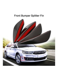 Generic 4-Piece Carbon Fiber Front Bumper  - Image 3
