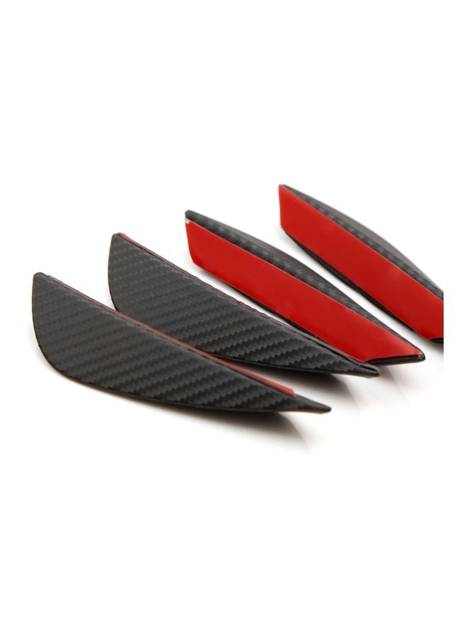 Generic 4-Piece Carbon Fiber Front Bumper  - Image 2