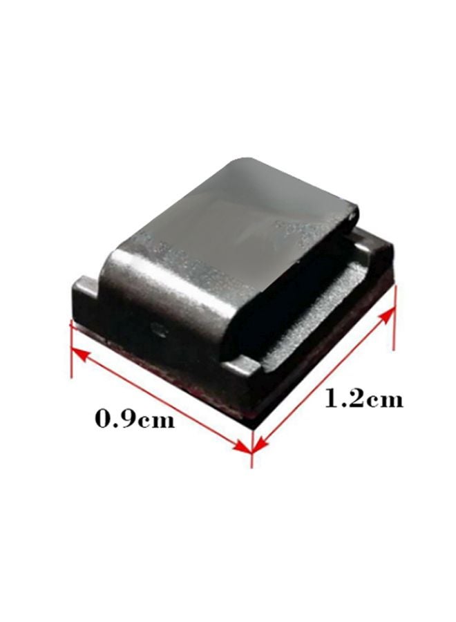 Generic 40-Piece Self-Adhesive Cable Mount Fixed Clip Set  - Image 5