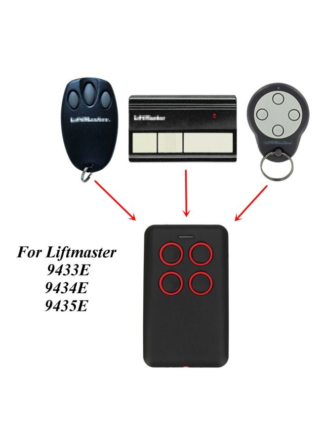 4 Button Universal Garage Door Remote