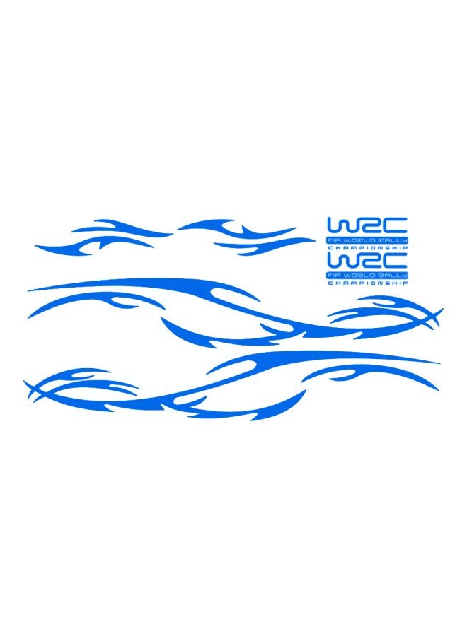 Generic 2-Piece Decorative Graphic Car Sticker  - Image 1
