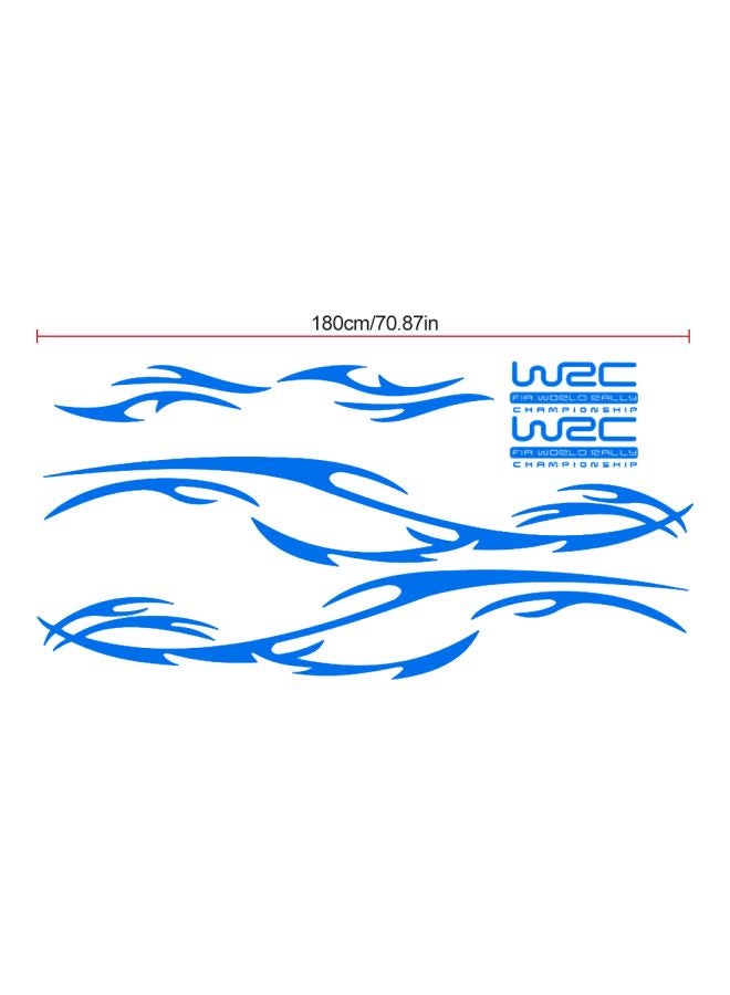 Generic 2-Piece Decorative Graphic Car Sticker  - Image 3