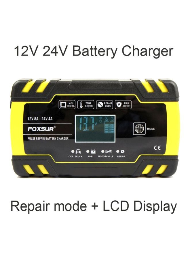 شاحن بطارية مع شاشة LCD للدراجة النارية  - Image 4