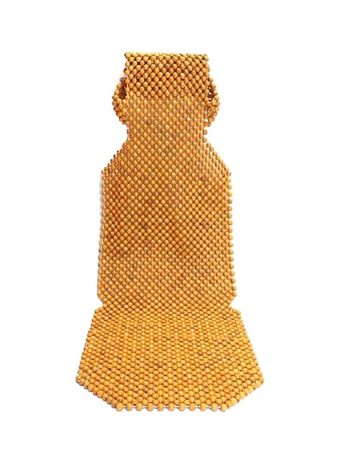 LW Wooden Bead Cushion Car Seat Cover - Image 1
