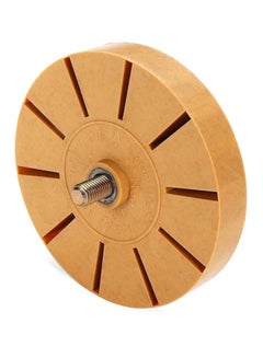 Generic Rubber Eraser Wheel Drill Tool Brown 4inch  - Image 1