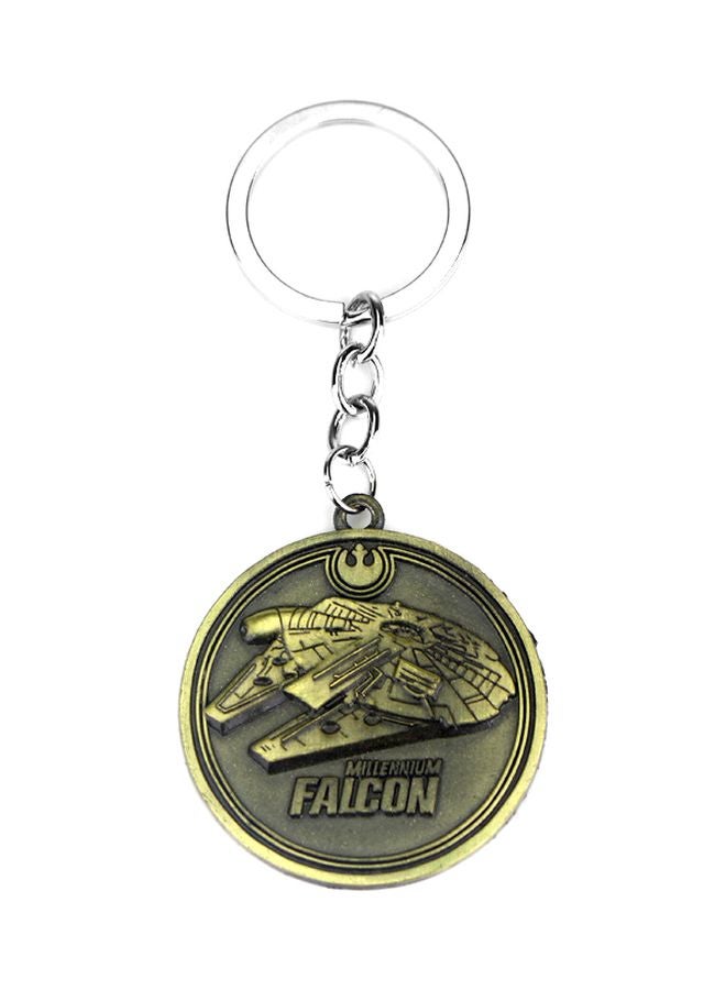 GObuy Falcon Sign Key Chain Bronze