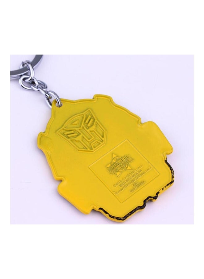 GObuy Bumblebee Sign Key Chain Yellow/Black - Image 2
