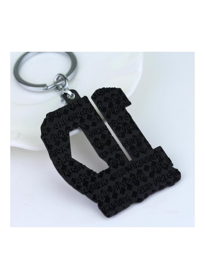 GObuy 1d One Direction Sign Key Chain Ring Red/White/Blue - Image 2