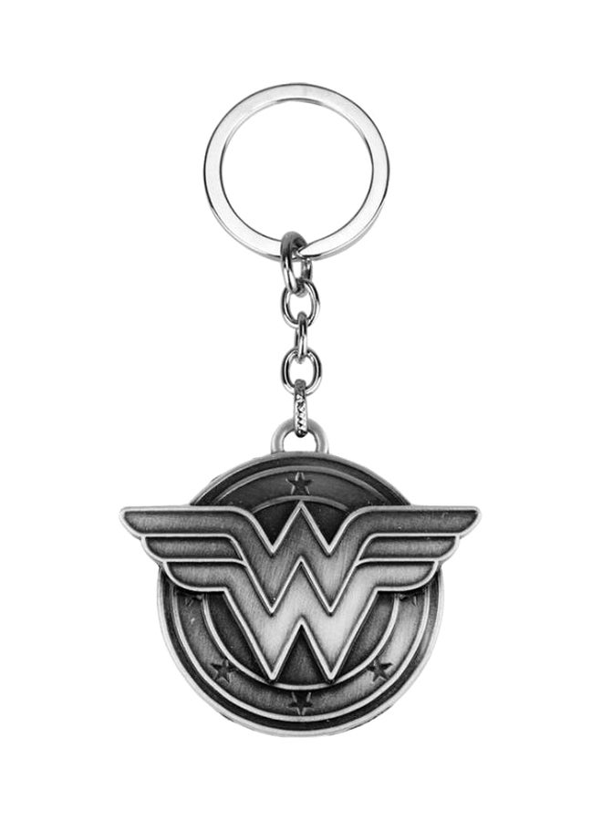 GObuy Duel Monsters Sign Key Chain Ring Black/Silver