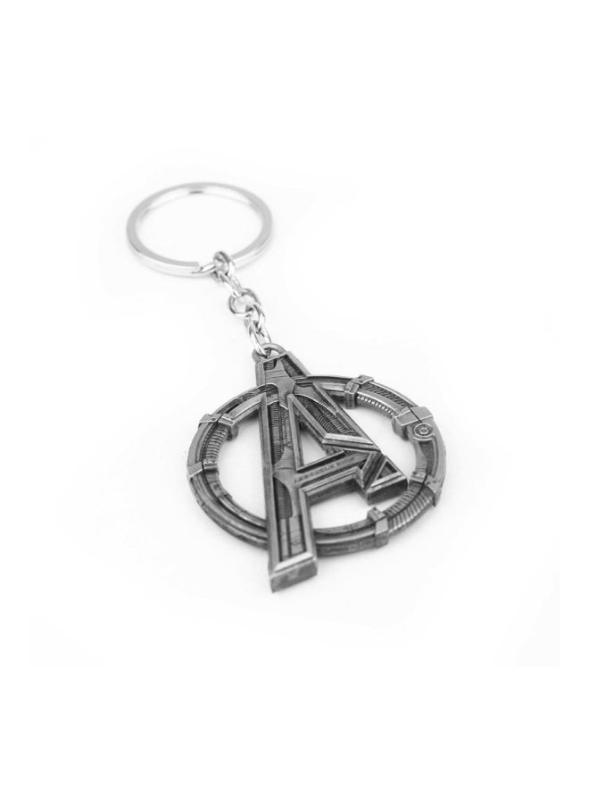 GObuy Avengers A Sign Key Chain Grey/Silver - Image 2