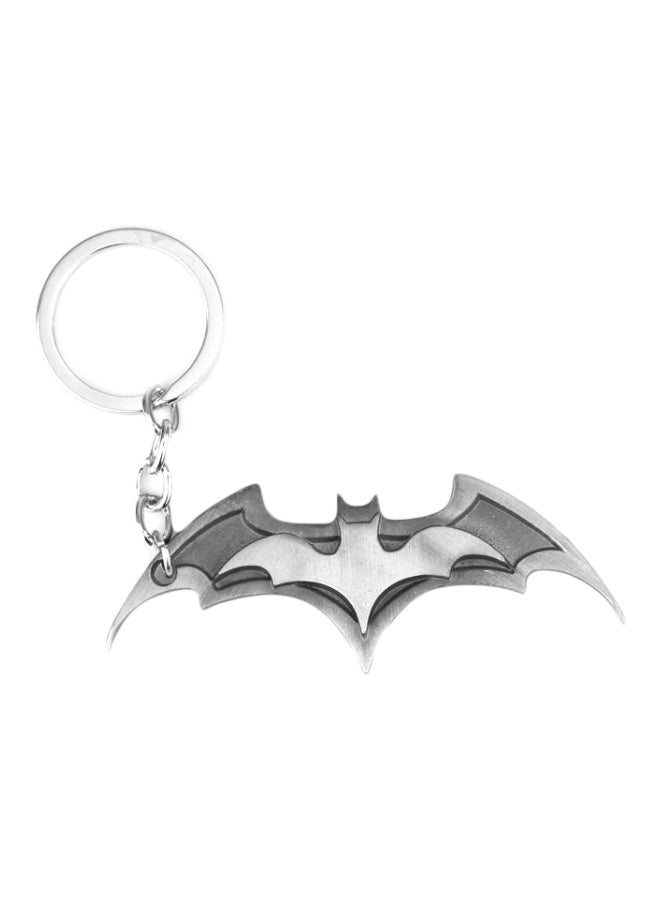 GObuy Batman Shaped Key Chain Antique Pewter