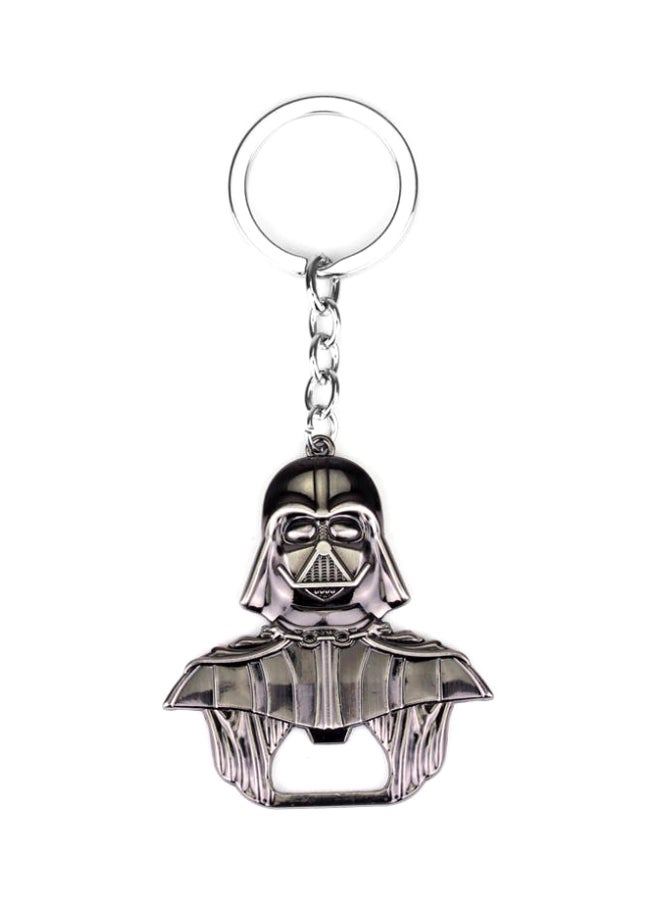 GObuy Star Wars Black Warrior Key Chain Ring Grey  - Image 1