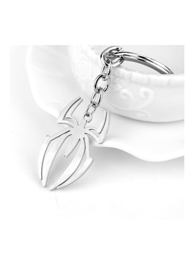 جو باي سلسلة مفاتيح بتصميم سبايدر مان فضي - Image 2