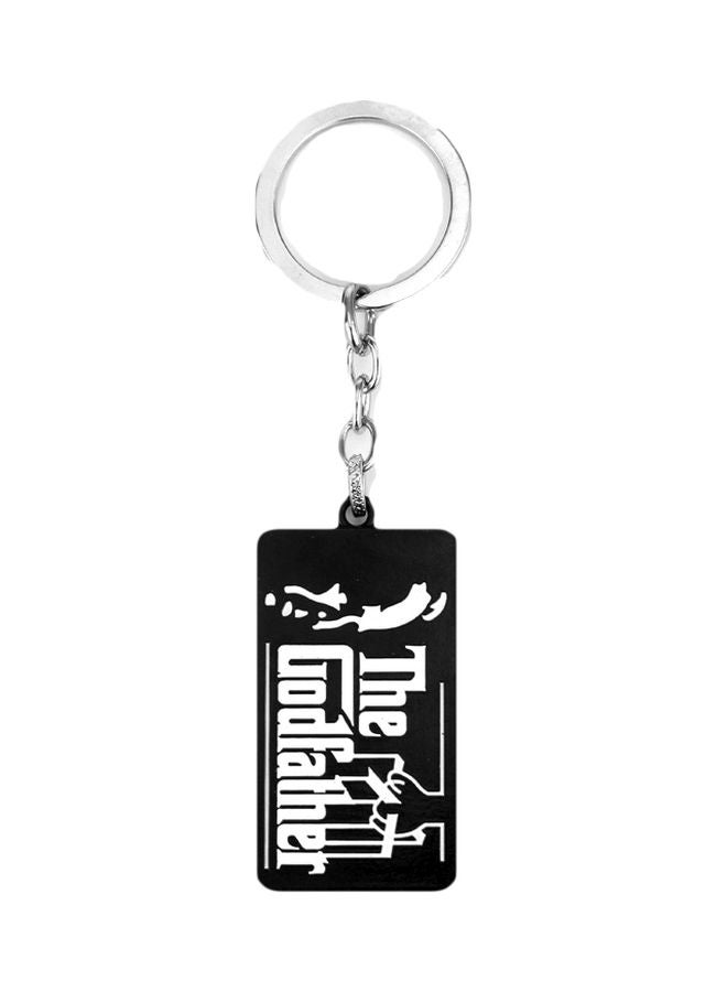 Generic - The Godfather Sign Key Tags And Chain Black/Silver - Image 1