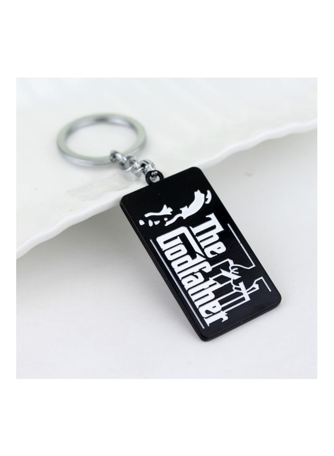 Generic - The Godfather Sign Key Tags And Chain Black/Silver - Image 1
