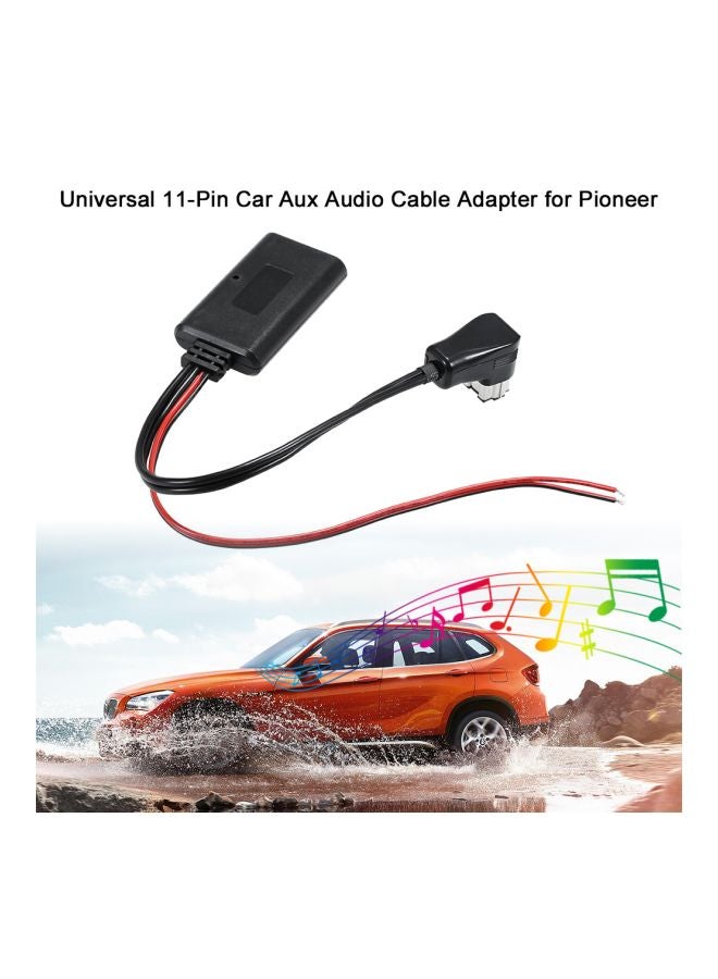 11-Pin Aux Audio Cable Adapter For Pioneer IP-BUS Auxiliary Receiver