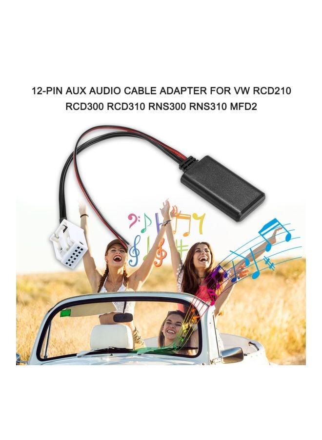 Generic 12-Pin AUX Audio Cable Adapter  - Image 2