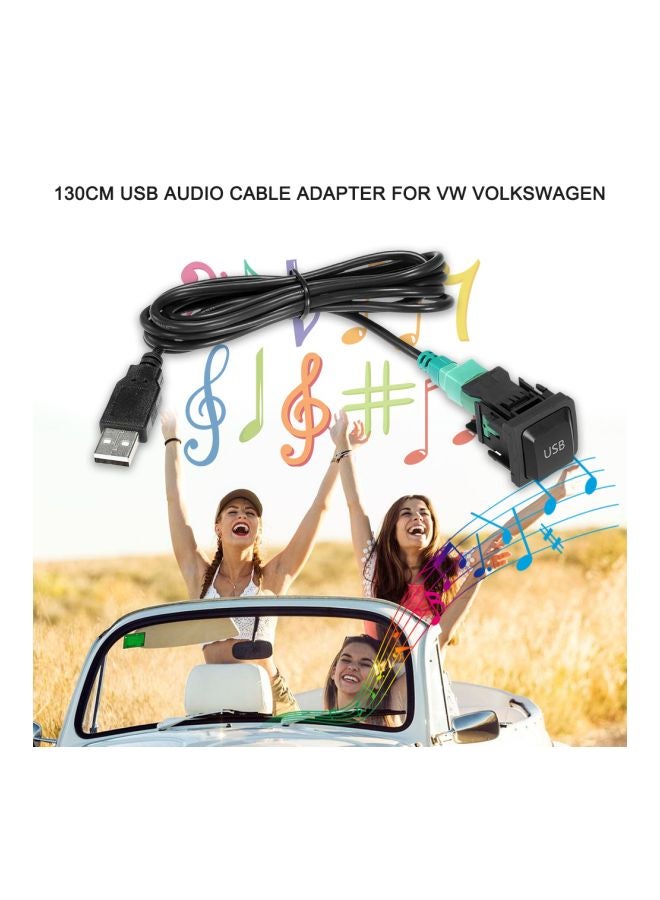 Generic USB Audio Cable Adapter For VW Volkswagen  - Image 3