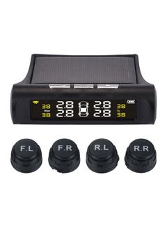 Generic Car Tire Pressure Solar Energy Monitoring System With 4 External Sensors  - Image 1