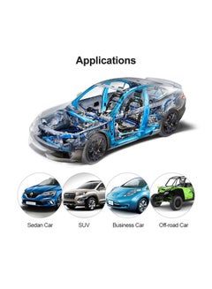 Generic Car Tire Pressure Solar Energy Monitoring System With 4 External Sensors  - Image 3